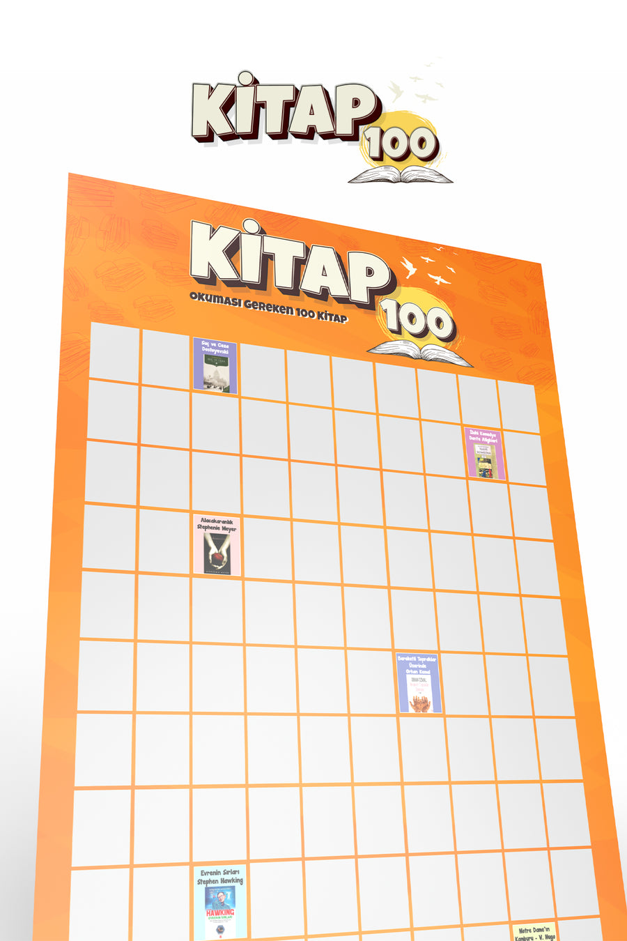 Kitap 100 Kazı Kazan Poster