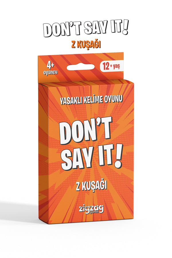 Z Kuşağı - Don't Say It! | Yasaklı Kelime Oyunu