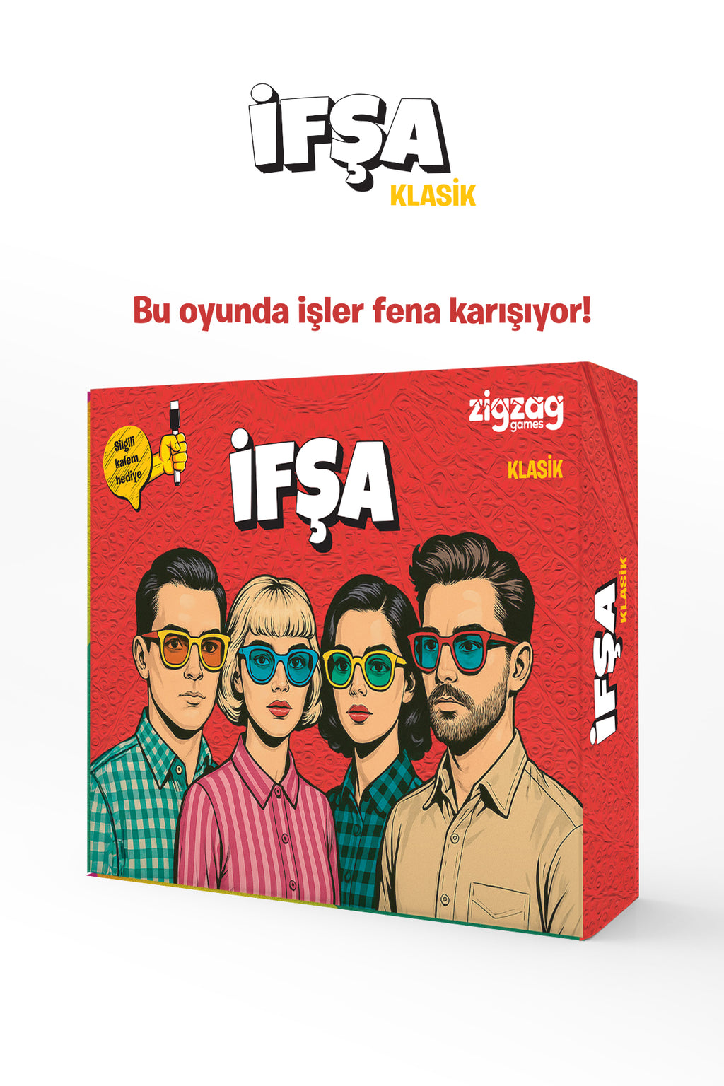 İfşa - Klasik | Kalem Hediyeli