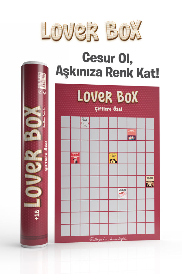 Çiftlere Özel +18 | Kazı Kazan Poster | Lover Box