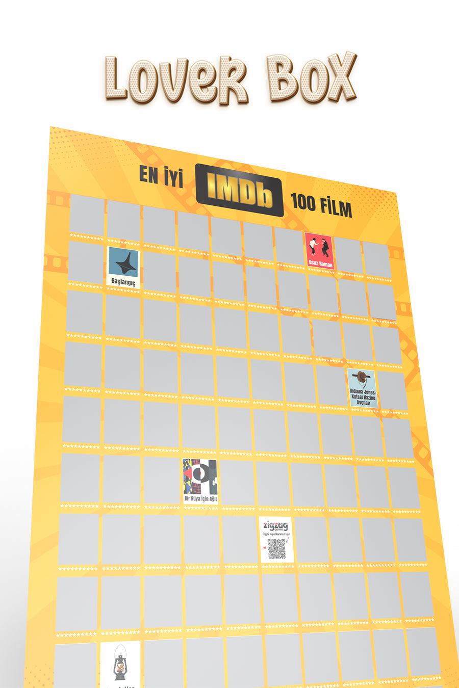 IMDb 100 Film Kazı Kazan Posteri | Lover Box