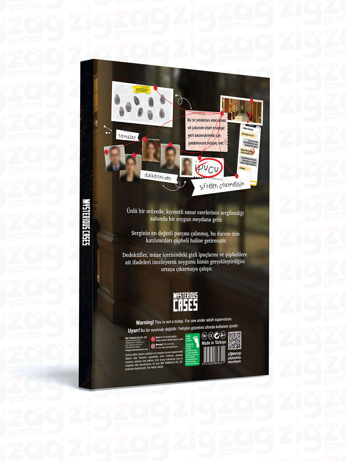 Müzede Soygun | Dedektif Oyunu