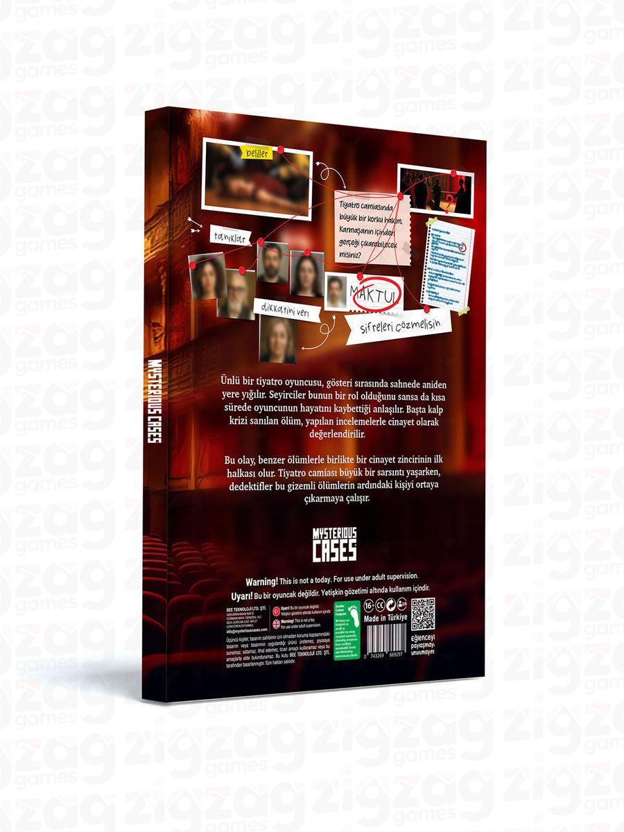 Sahne Cinayetleri | Dedektif Oyunu