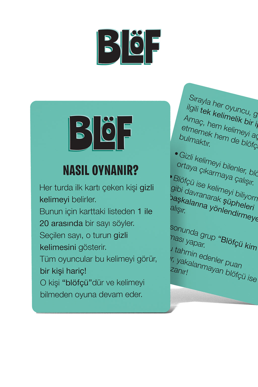 Blöf | Dikkat, Strateji, Güven ve Zeka Oyunu