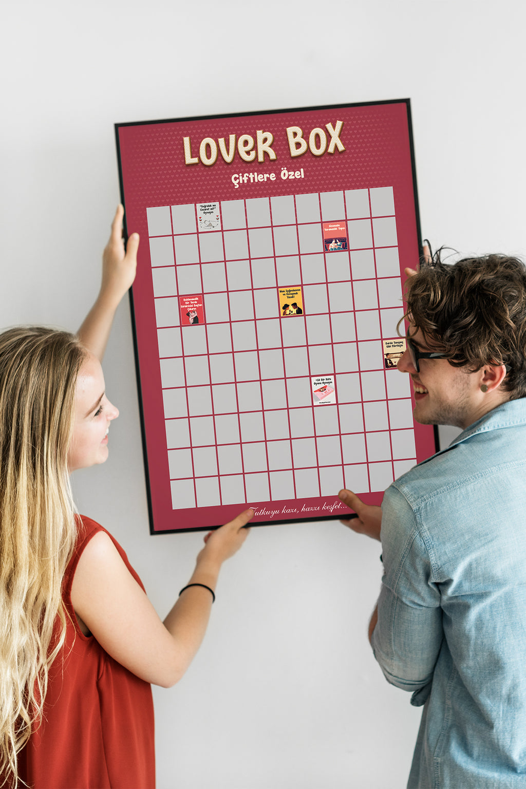 Çiftlere Özel +18 | Kazı Kazan Poster | Lover Box