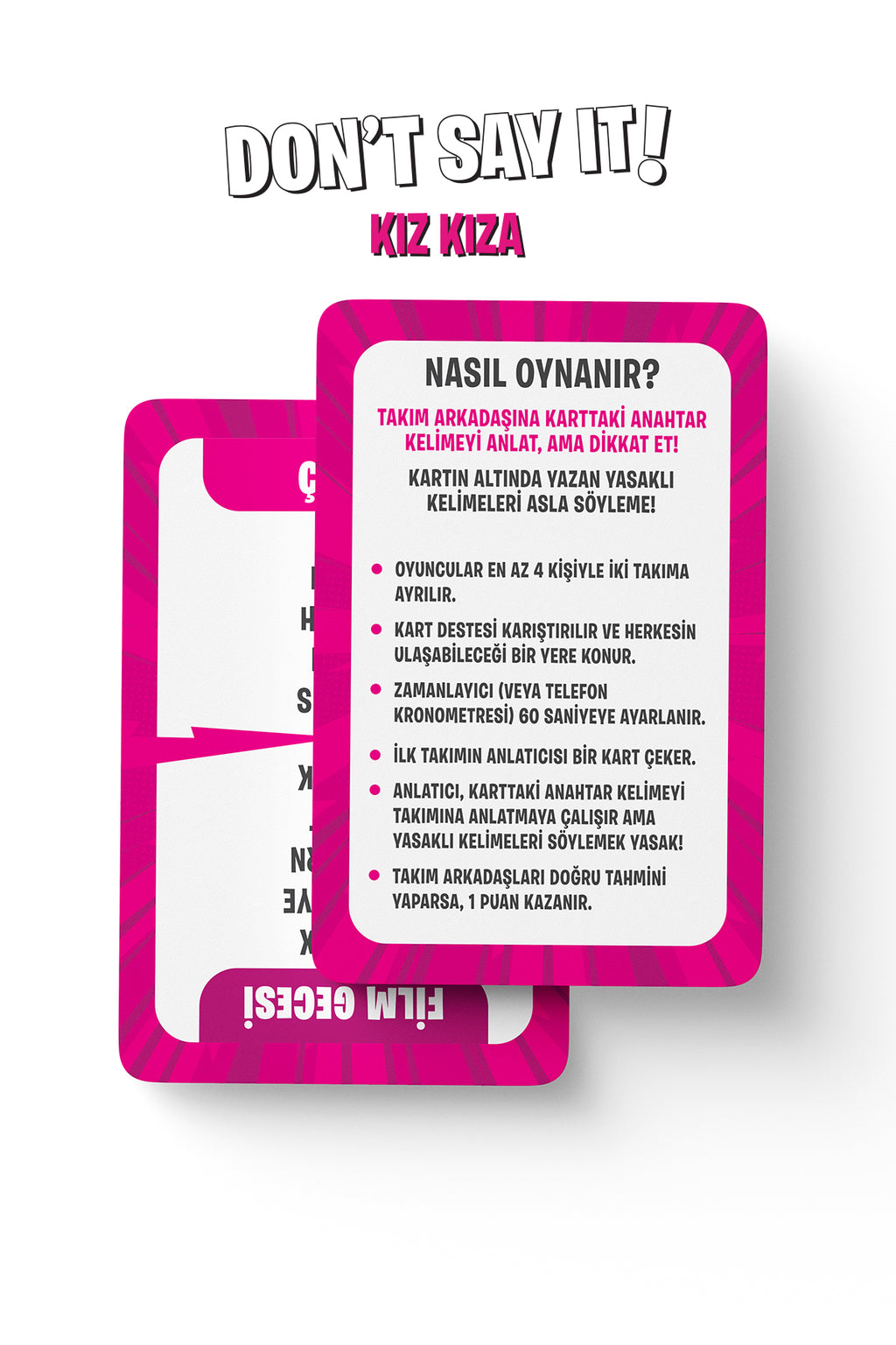 Kız Kıza - Don't Say It! | Yasaklı Kelime Oyunu (Kopya)