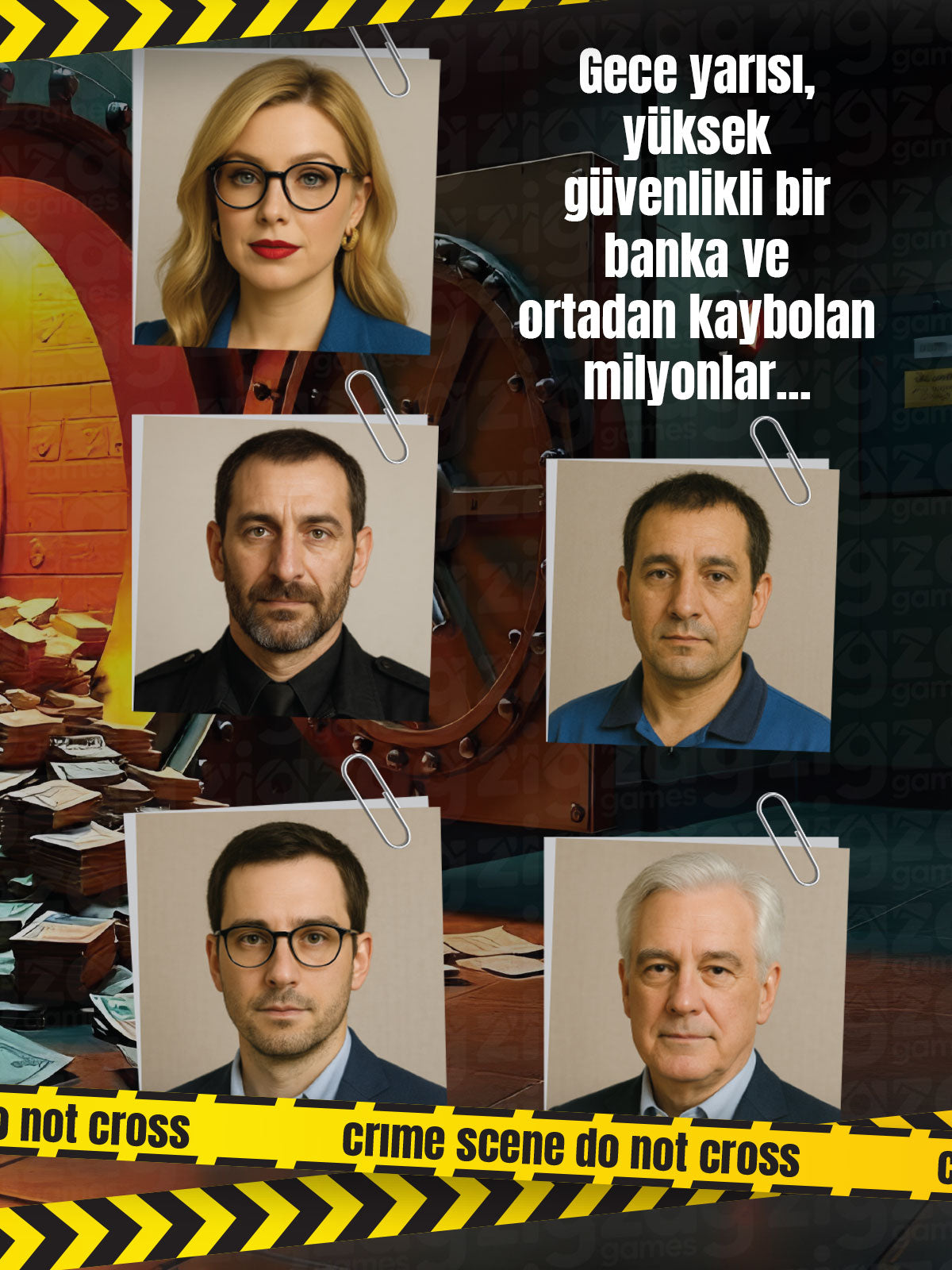 Bankada Soygun | Dedektif Oyunu