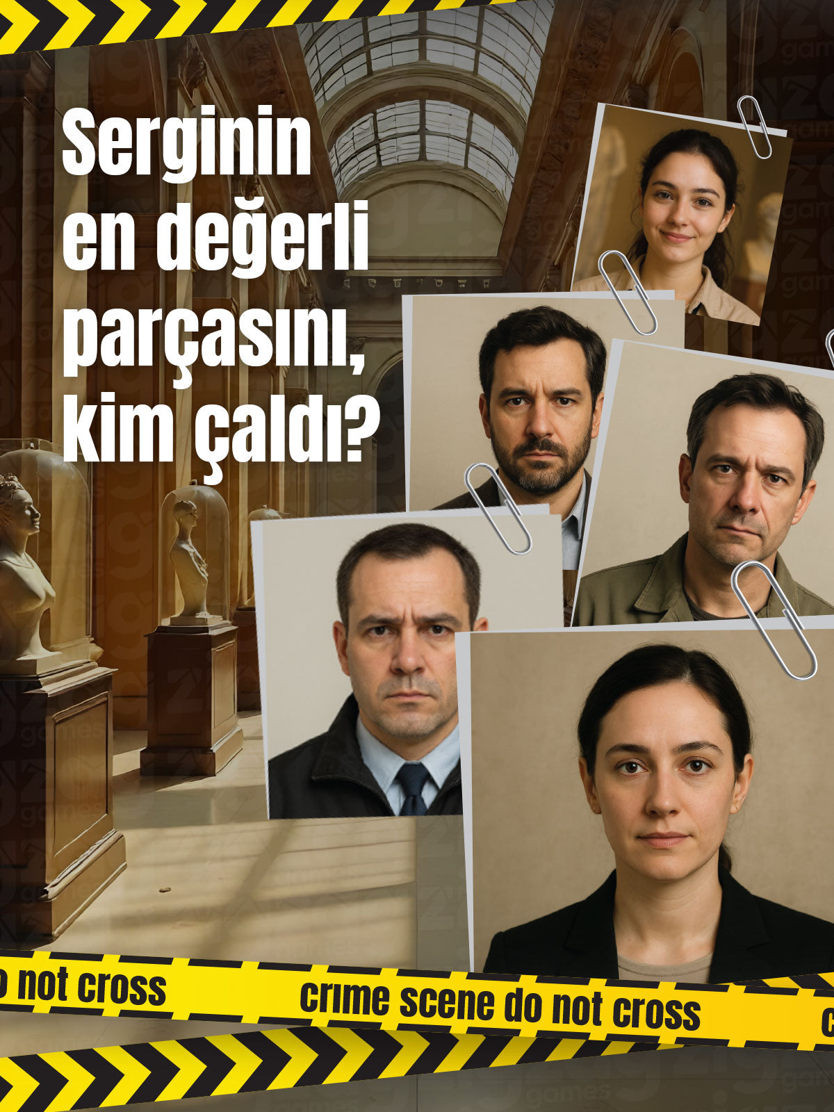 Müzede Soygun | Dedektif Oyunu