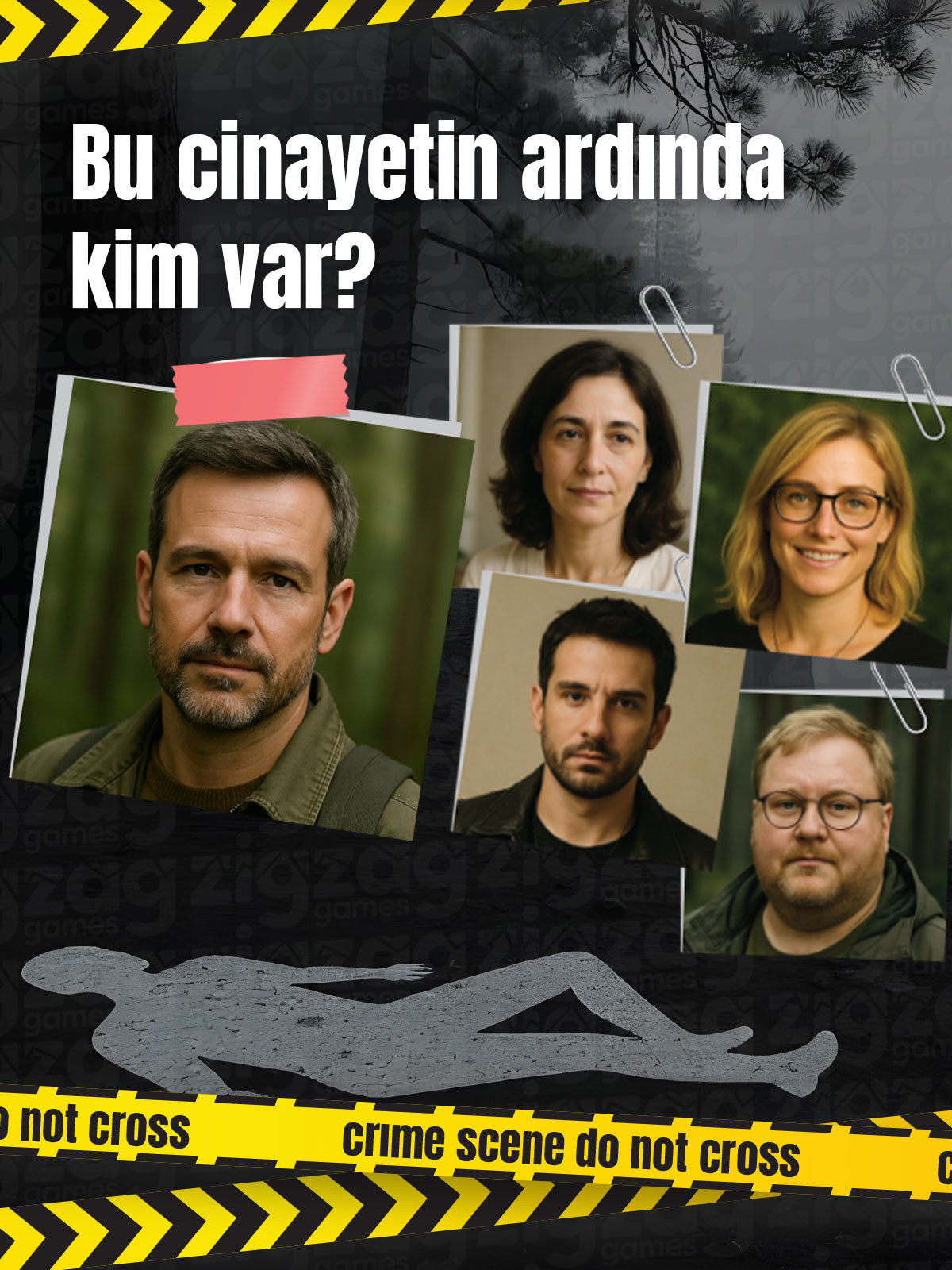 Ormanda Cinayet | Dedektif Oyunu