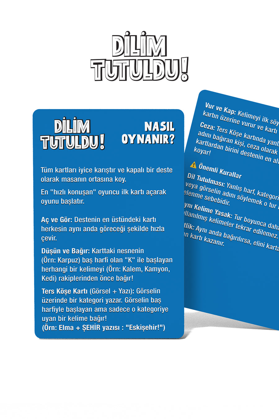 Dilim Tutuldu!