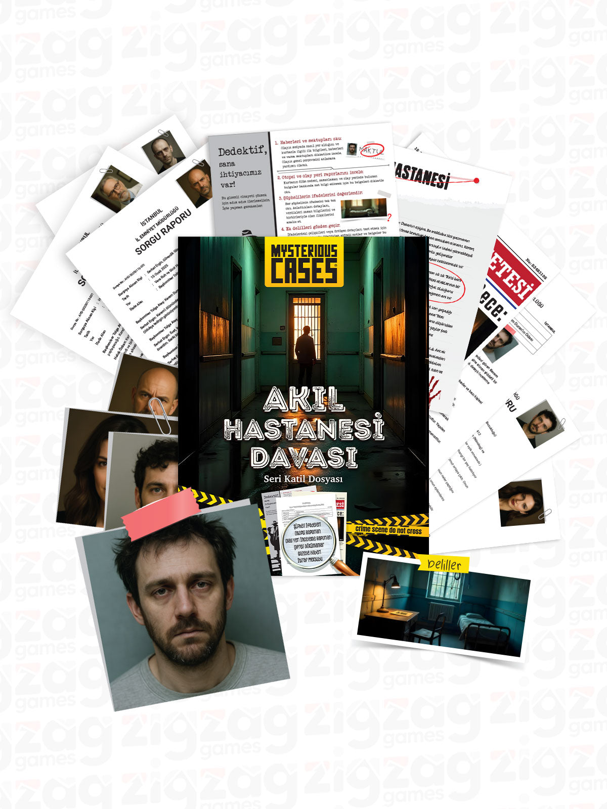 Akıl Hastanesi Davası | Dedektif Oyunu