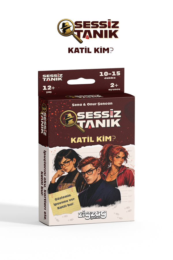 Sessiz Tanık Katil Kim? Strateji, Mantık ve Dedektiflik Kutu Oyunu