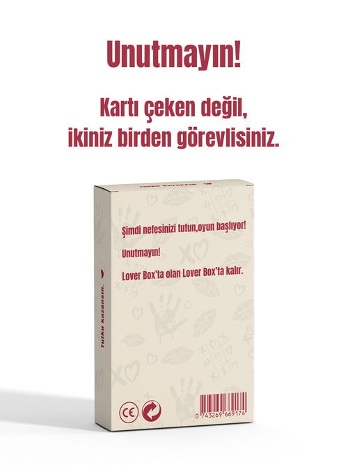 Çiftlere Özel +18 Kart Oyunu | Lover Box