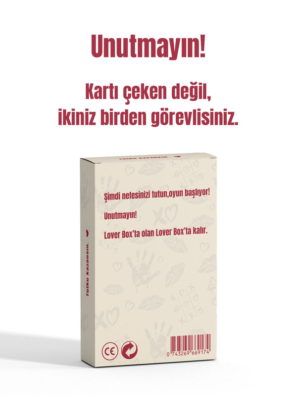 Çiftlere Özel +18 Kart Oyunu | Lover Box