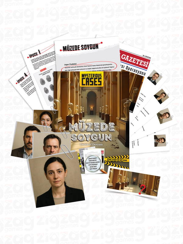 Müzede Soygun | Dedektif Oyunu